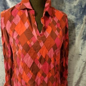 Rena Rowan 100% Silk Blouse